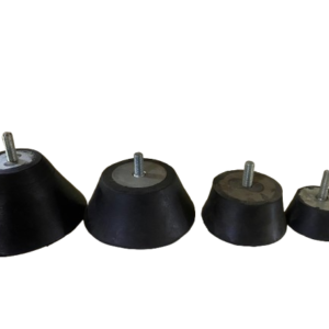 konik cıvatalı titreşim ve darbe takozu (4 farklı boy)