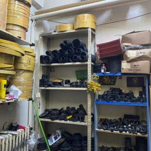 sanayi tipi kauçuk körükler ve yapışkanlı eva sünger bantlar (her ebat)