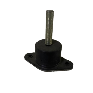 kulaklı ve cıvatalı motor/jeneratör takozu (oval tip)